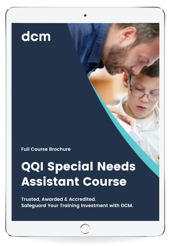 Get the QQI Special Needs Assistant Course Brochure & 2024  Timetable Instantly